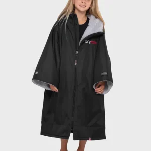 Sale DRYROBE Advance Short Sleeve KIDS Schwarz Grau 5-9
