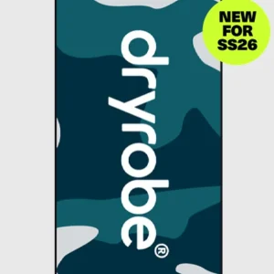 Heißes Angebot DRYROBE Strand Handtuch Blau Schwarz Camo