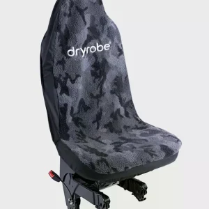 DRYROBE Auto Sitzbezug Einzelsitz Camo Schwarz Neu