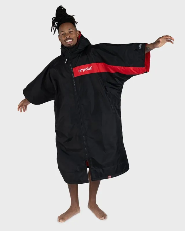 DRYROBE Advance Short Sleeve Schwarz Rot L Jetzt Kaufen