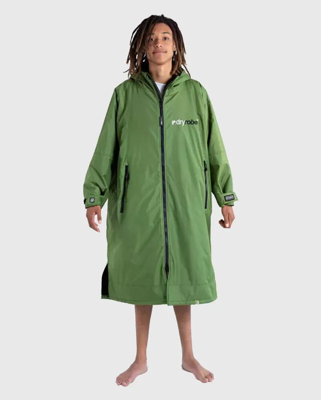 Bestpreis DRYROBE Advance Long Sleeve Dunkelgrün Schwarz XXL