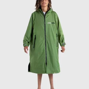 DRYROBE Advance Long Sleeve Dunkelgrün Schwarz S Preis Gesenkt