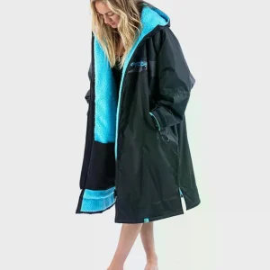 DRYROBE Advance Long Sleeve Schwarz Blau M REMIX C Letzte Chance