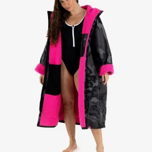 DRYROBE Advance Long Sleeve Schwarz Camo Pink L Must-Have
