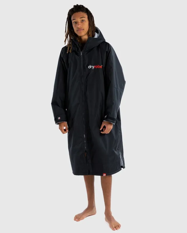 DRYROBE Advance Long Sleeve Schwarz Grau XL Günstig