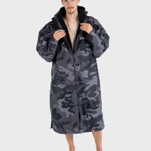 DRYROBE Advance Long Sleeve Schwarz Camo XL Wochenendangebot