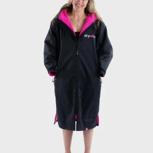 DRYROBE Advance Long Sleeve Schwarz Pink L Beliebt