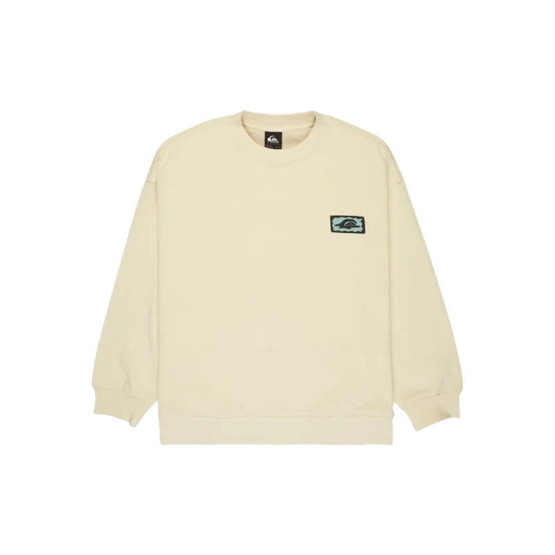 Nur Heute Quiksilver Standard Crew Sweater Bone