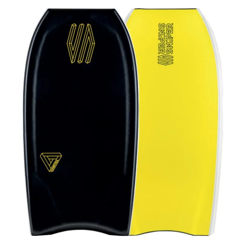 Preisreduziert SNIPER Bodyboard Cortex PE Flex Schwarz Gelb 42