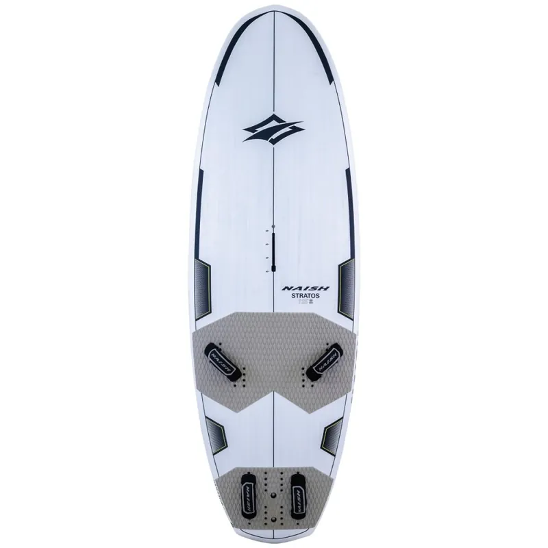 Naish Windsurfboard Stratos Wood Sandwich 115 2025 Black/White Finale Aktion