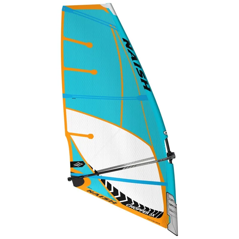 Schnäppchen Naish Sail Chopper 3X 2024 Blue 5.1 Windsurfsegel