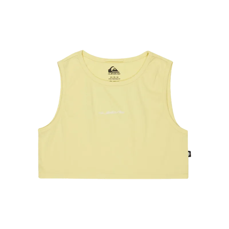 Neu Quiksilver Extra Tank Crop Top Garden Glade M