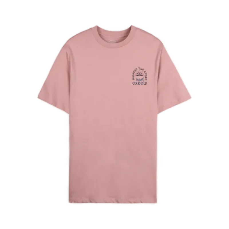 Heißes Angebot Oxbow Stoked Tee-Shirt Dusty Rose S