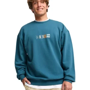 Wochenendangebot Billabong Core Lord Crewneck Sweater Real Teal S