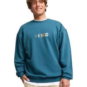 Versand Am Gleichen Tag Billabong Core Lord Crewneck Sweater Real Teal XL