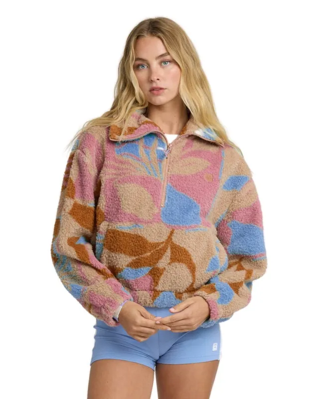 Billabong Barra Half Zip Fleece Oatmeal L Günstig