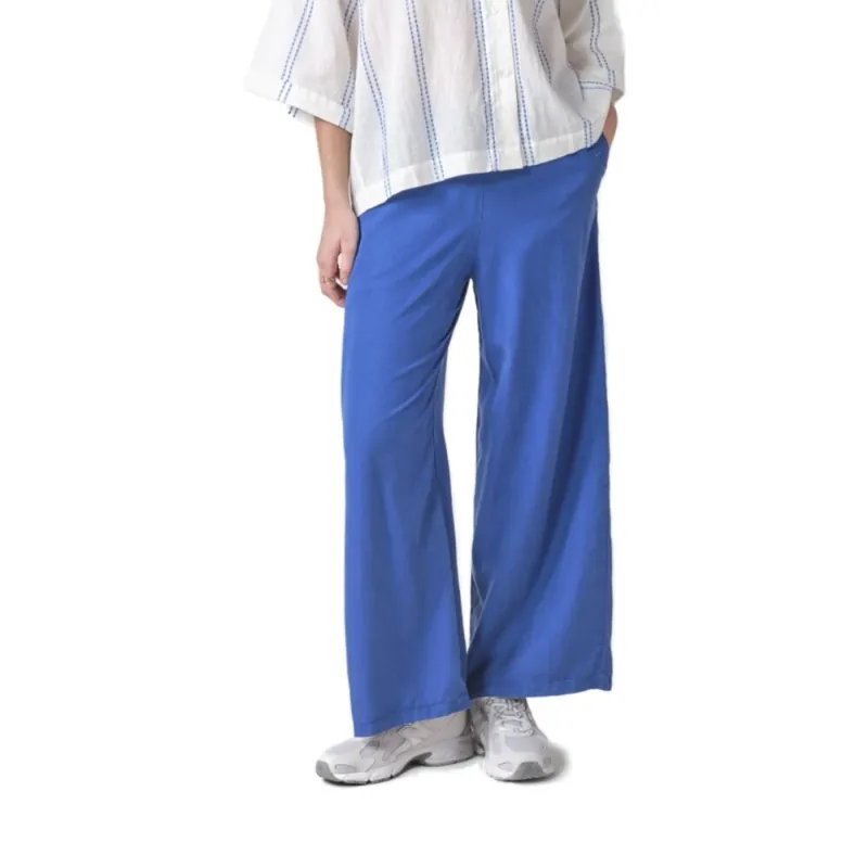 Klitmoller Collective Kaja Lyocell Hose Surf Blue L Super-Preis