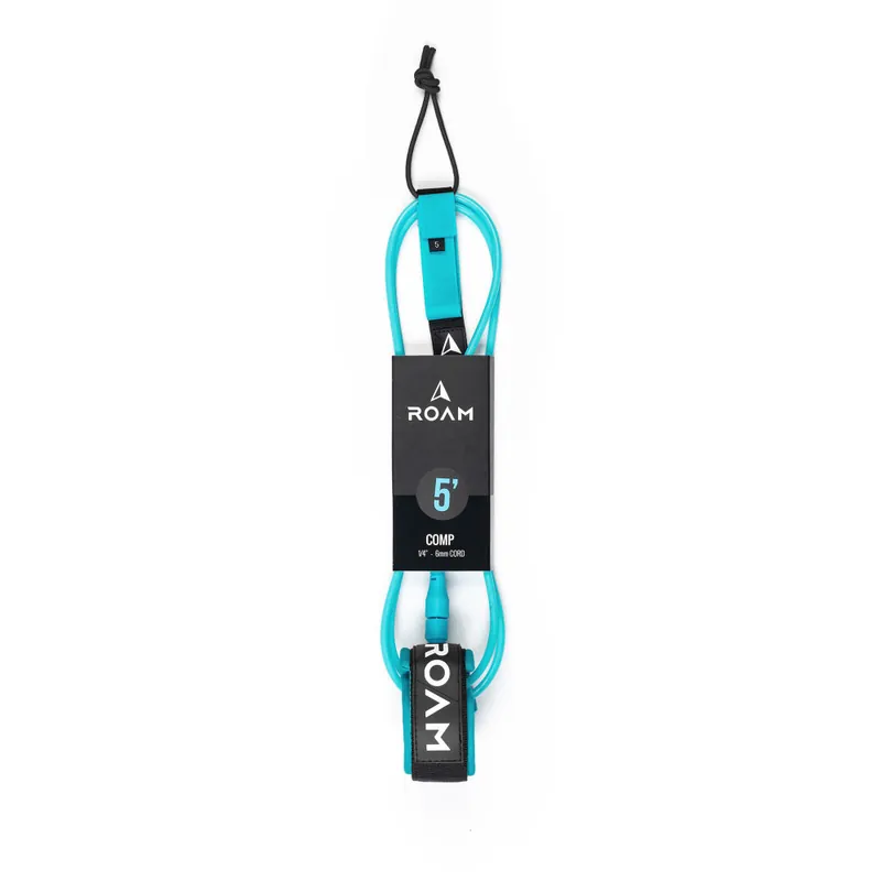ROAM Surfboard Leash Comp 5.0 Dark Teal Sale