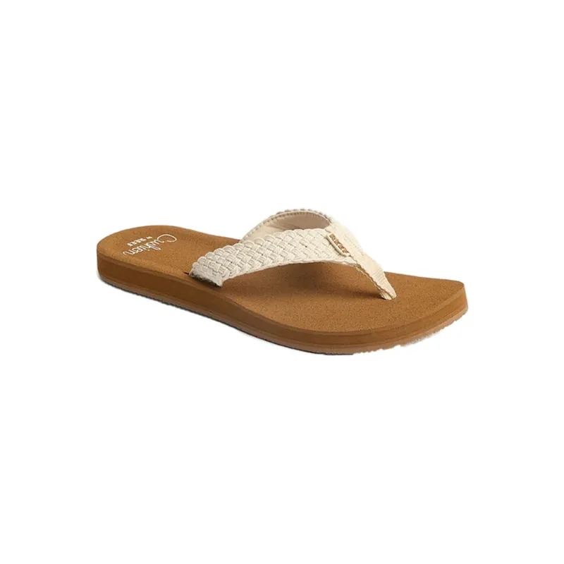reef Baja Maria Zehentrenner Brown Vintage US 7 (37.5) Neuheit