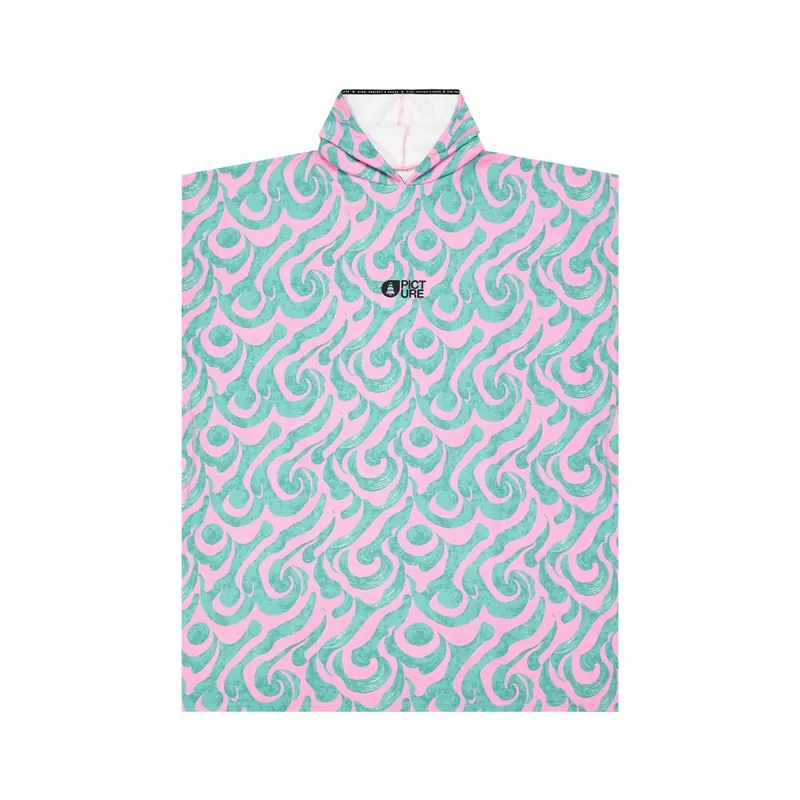 Picture Organic Clothing Tasman Poncho Wasania Print Knallerangebot