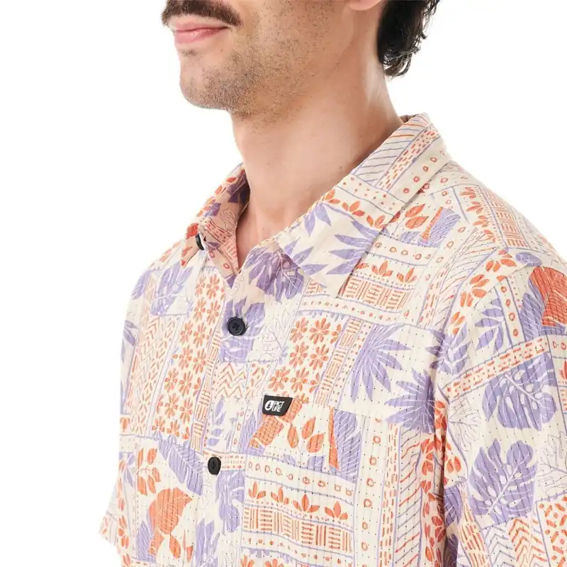 Picture Organic Clothing Klivox Printed Shirt Jungle Canopy XL Abverkauf