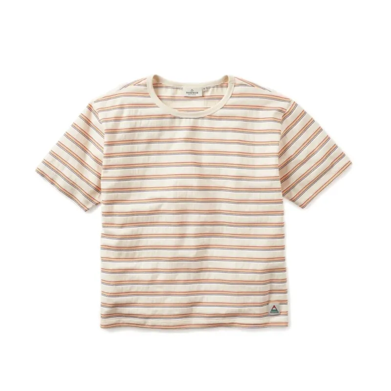 Must-Have Passenger Clothing Retro Vibes Organic Cotton T-Shirt Retro Stripe S