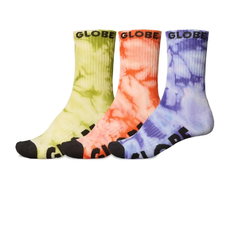 Globe All Tied Up Youth Socks 3 Pack Geprüft