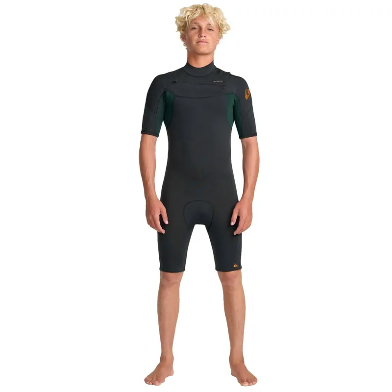 Preis Gesenkt Quiksilver Everyday Session Frontzip Shorty 2/2mm Jade M