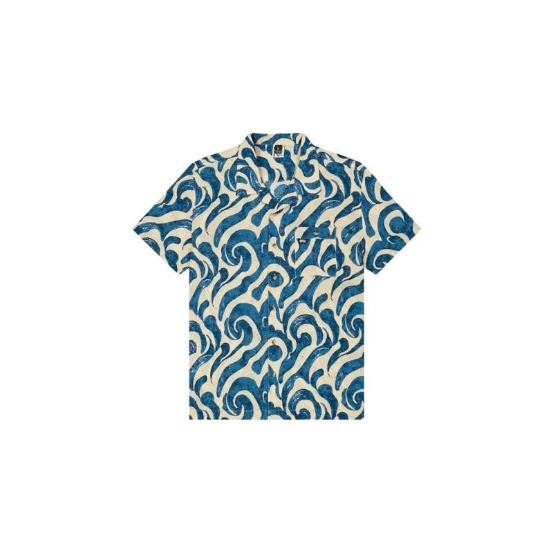 Picture Organic Clothing Mokara Shirt Hemd Niseko Print XL Heißes Angebot
