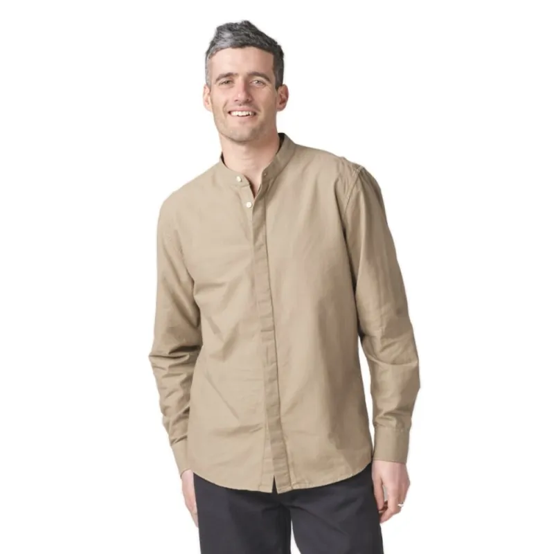 Online Kaufen Klitmoller Collective Simon Shirt Hemd GOTS Cashew XL