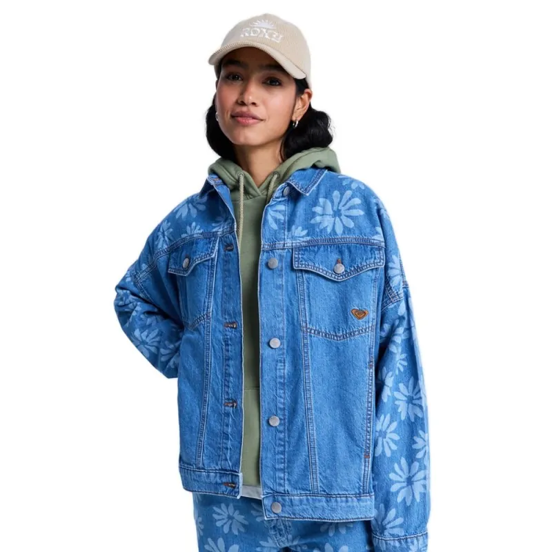 Roxy Salty Horizon Hemd Jacke Surf Wash L Schneller Versand