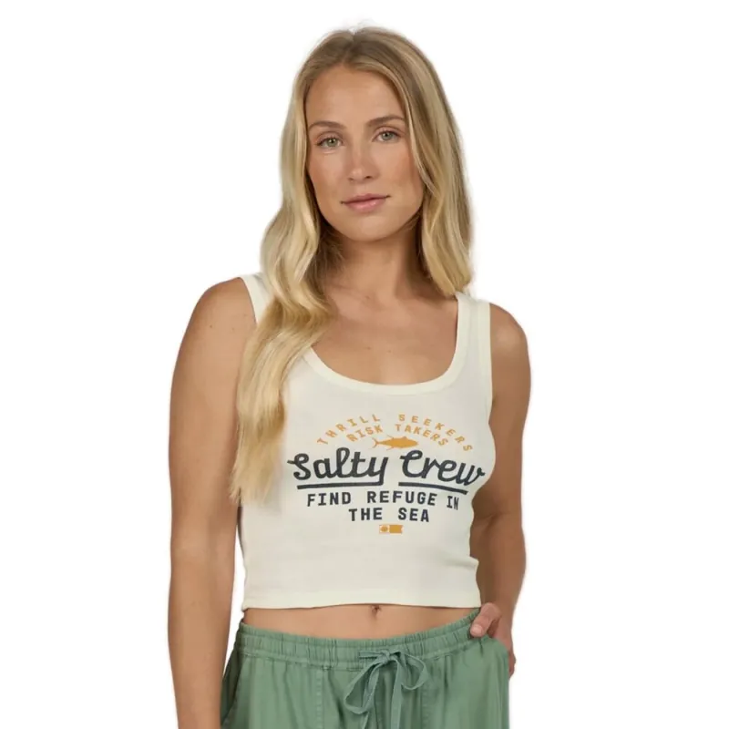 Mega-Angebot Salty Crew Unscripted Tank Off White