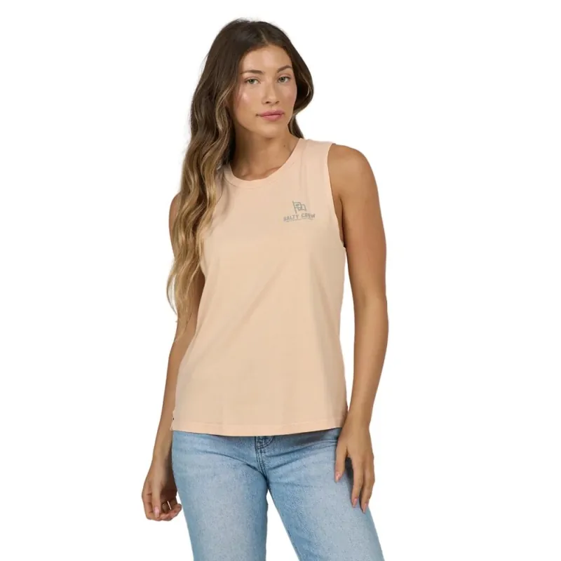 Salty Crew Flying High Muscle Tank Apricot S Markenware
