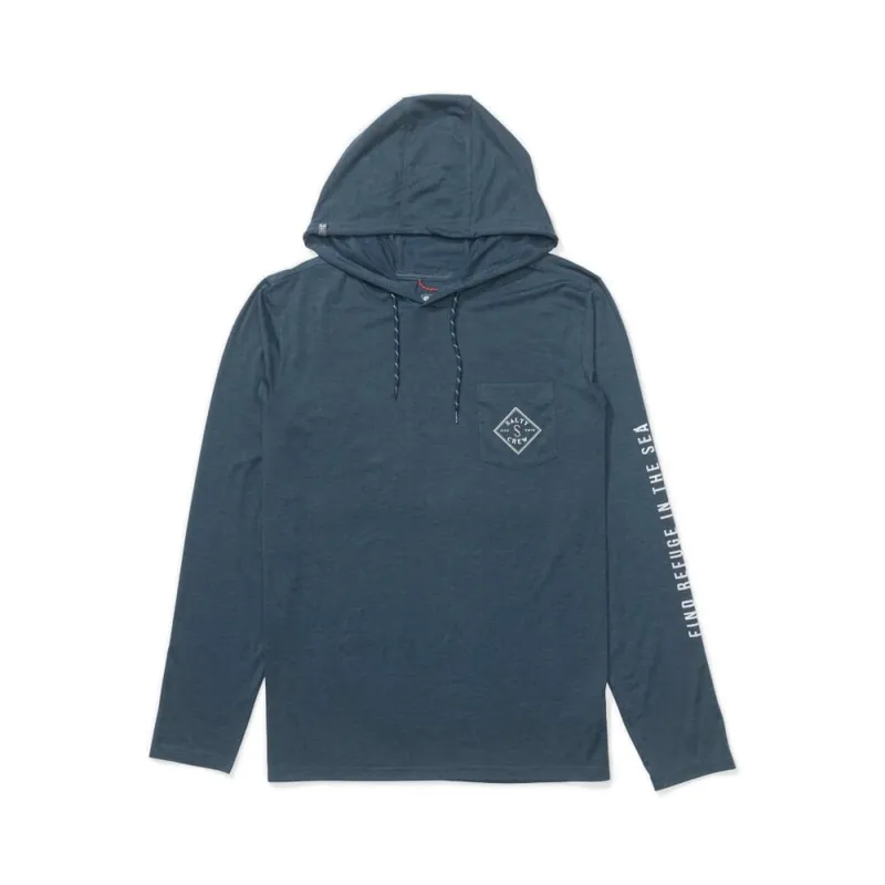 Mega-Angebot Salty Crew Tippet Hood Tech Tee Pilot Blue M