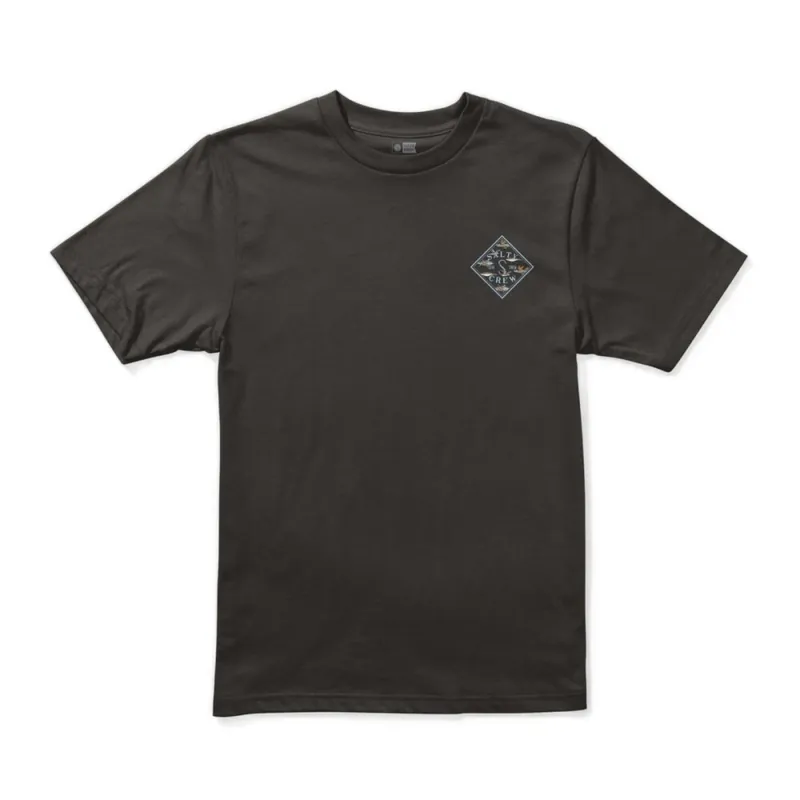Salty Crew Tippet Fill Boys SS Black L (12 Jahre) Preisreduziert