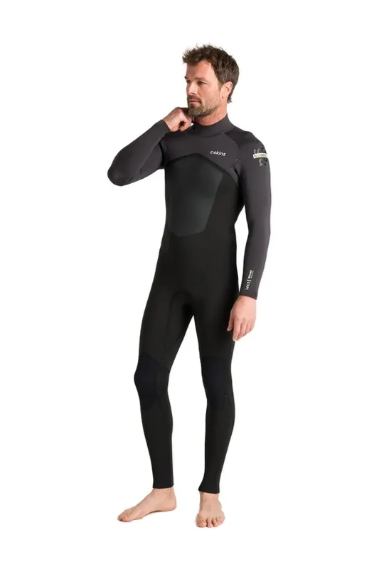 Mega-Angebot C-Skins NuWave Legend 4/3 Backzip Neoprenanzug Steamer Black S