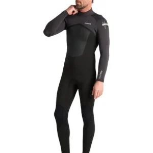 Bestpreis C-Skins NuWave Legend 4/3 Backzip Neoprenanzug Steamer Black XXXL