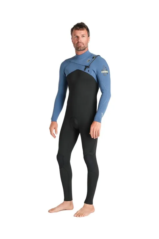 Sonderangebot C-Skins NuWave Session 3/2 Frontzip Neoprenanzug Black Blue