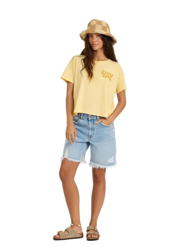 Online Kaufen Sisstrevolution T-Shirt Daybreak Crop SS Knit Tee SNC L
