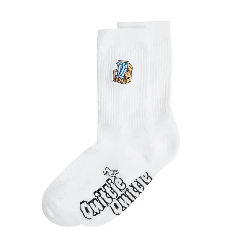 Quittje Socken Strandkorb Weiß Mega-Angebot