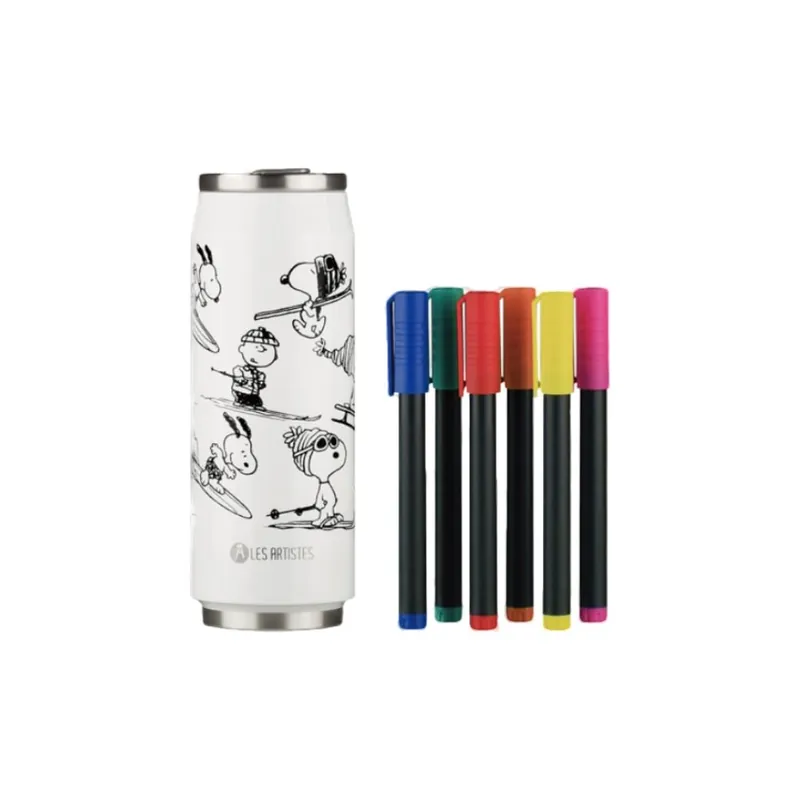 Les Artistes Paris Bottle Creative Colour Set Snoopy 500ml Garantierte Lieferung