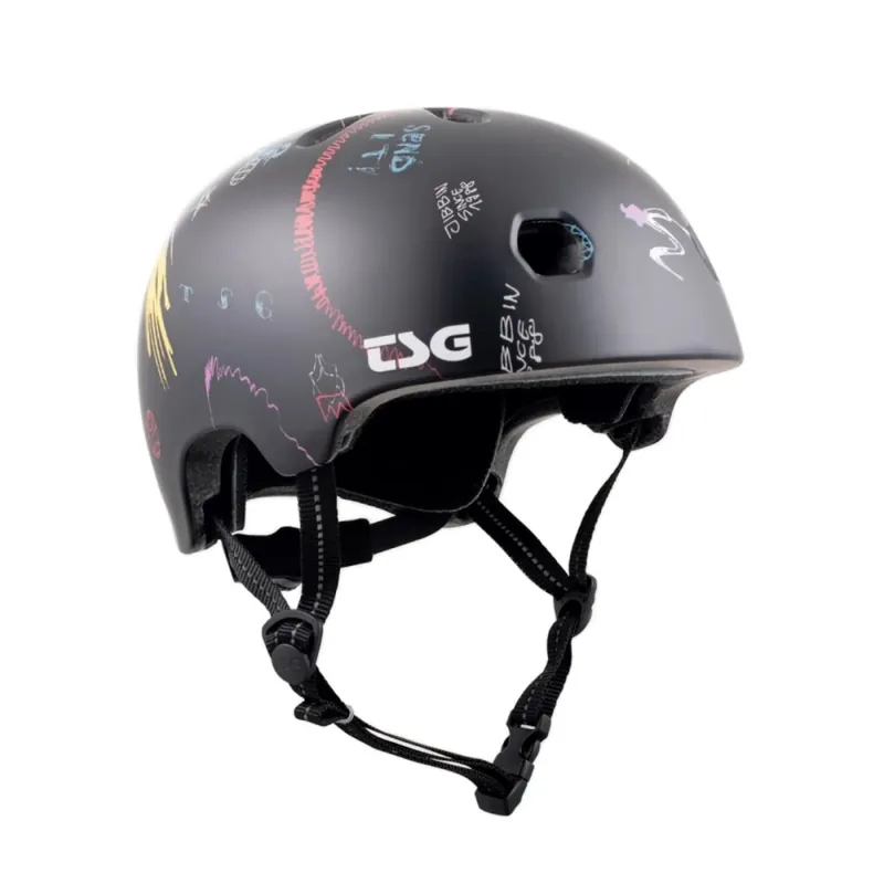 TSG Helmets Meta Graphic Design Black Drip In S-M 52-54 cm Preisknaller