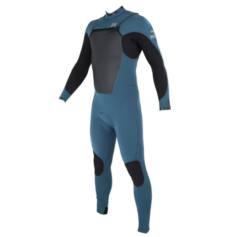 Angebot Soöruz Guru Wind 4/3 Fullsuit Men FZ Organic Oysterprene Blue MT