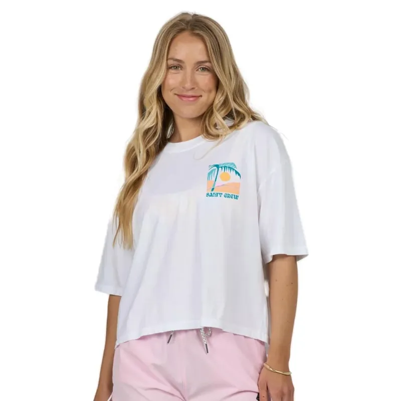 Top-Angebot Salty Crew Travel Far Skimmer Tee White S