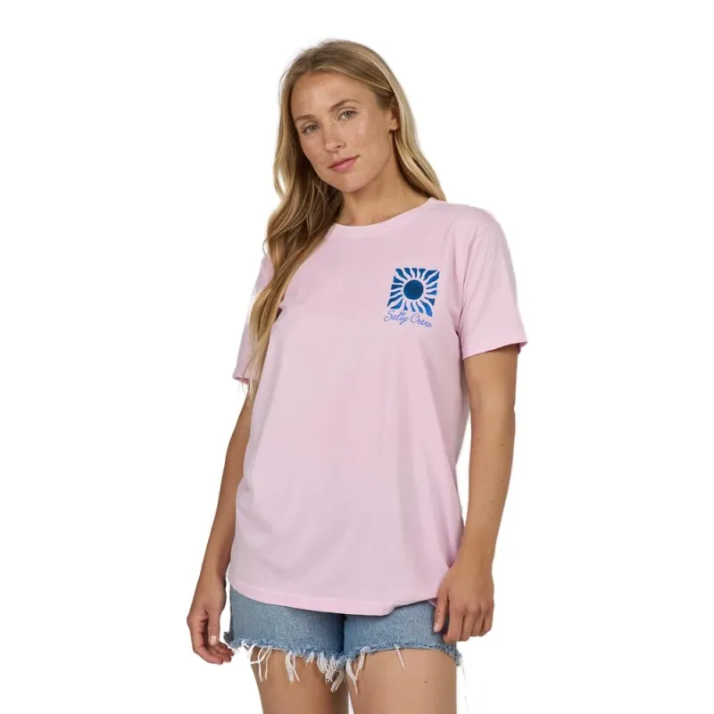 Neue Ware Salty Crew Sunblock B.F.Tee Pink Skies L