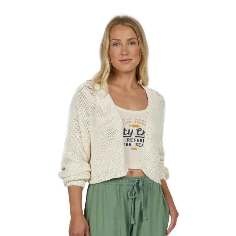 Salty Crew Navigator Cardigan Off White L Knallerangebot