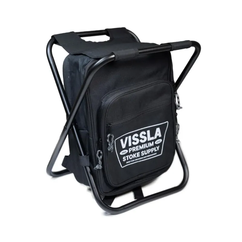 Neue Ware Vissla Stoke Supply Backpack Chair Combo Black