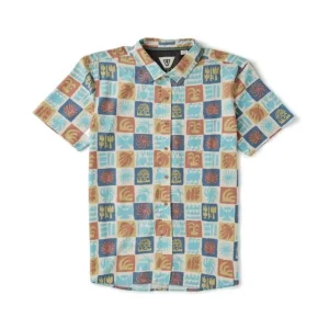 Vissla Ecology Center Hybrid Eco SS Shirt Hemd Sand Meistverkauft