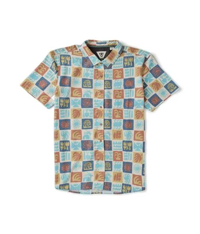Vissla Ecology Center Hybrid Eco SS Shirt Hemd Sand S Bestpreis
