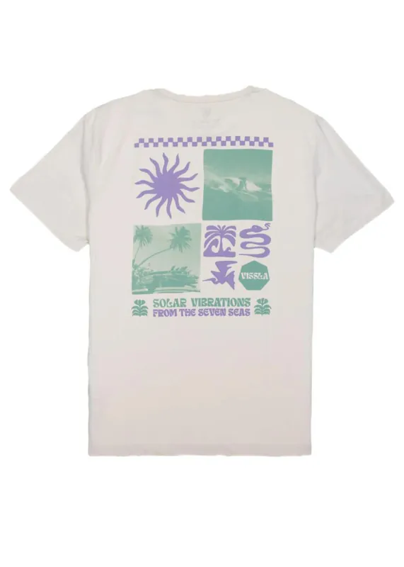 Knallerangebot Vissla Solar Vibrations Eco T-Shirt Bone S